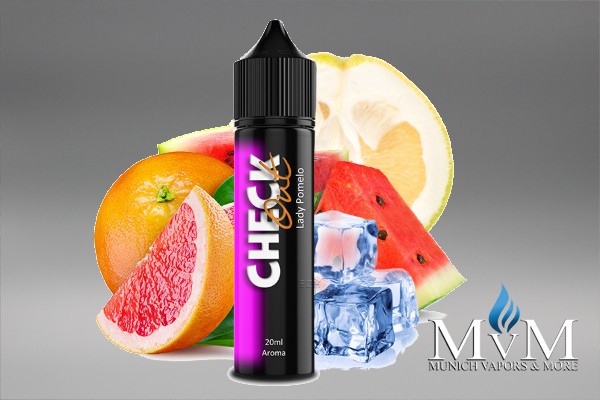 eLiquid, Fill Up, Short Fill ,Check Out Juice, Lady Pomelo, 20 ml