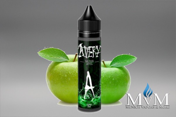 E-Zigarette, eLiquid, FillUp, Avery, A, Saurer Apfel, Aroma, 20ml