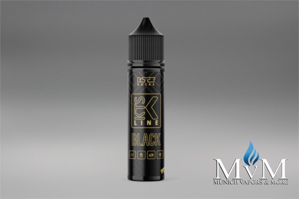 E-Zigarette, eLiquid, Fill Up,KTS, Black, Aroma, 10 ml
