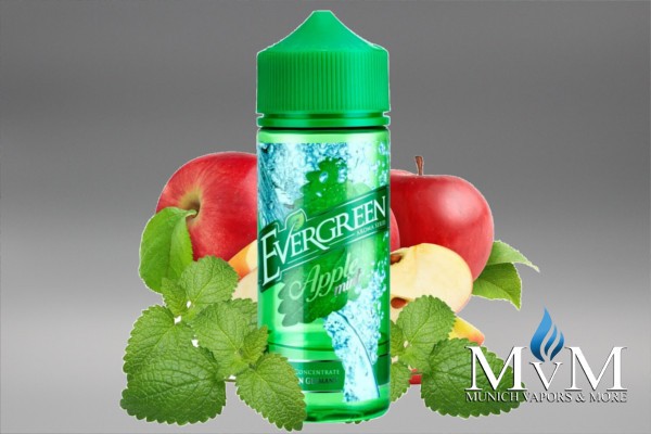 eLiquid, FillUp, Longfill, Evergreen, Apple Mint,30ml, Aroma