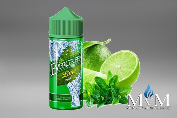 eLiquid, FillUp, Longfill, Evergreen, Lime Mint,30ml, Aroma