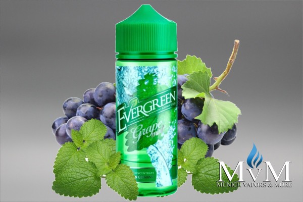 eLiquid, FillUp, Longfill, Evergreen, Grape Mint,30ml, Aroma